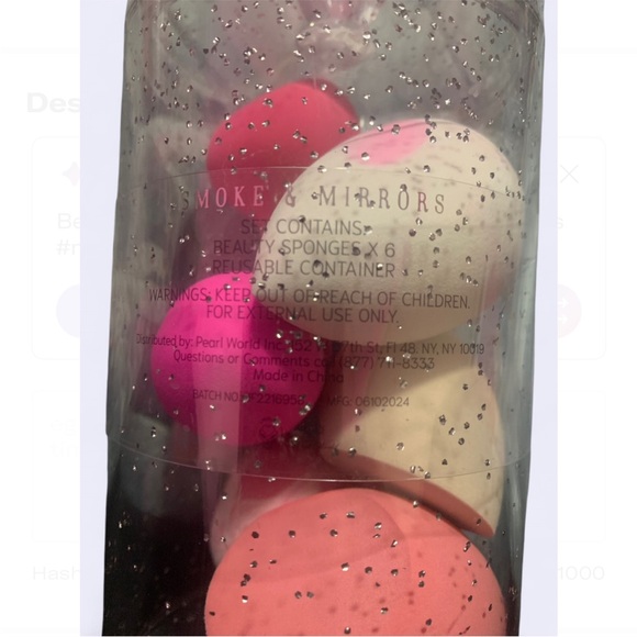 NWT. Set of 6 Beauty Sponges. - Picture 4 of 4